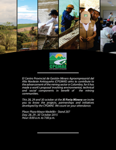 Invitación Feria Minera