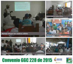 Talleres en el municipio de San Martín de Loba del departamento de Bolívar